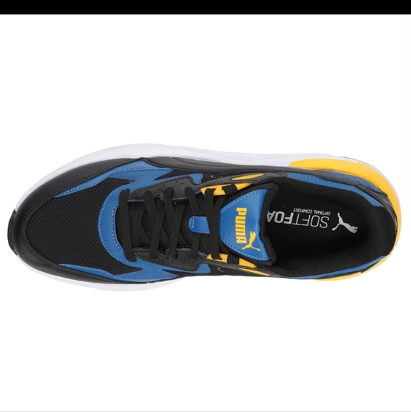New Puma X-Ray Speed Lace Up Shoes lake blue, black, tangerine Men’s size 12 - Picture 4 of 8